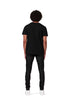 PURPLE BRAND P001 Black Lustre Snake Print Mens Apparel